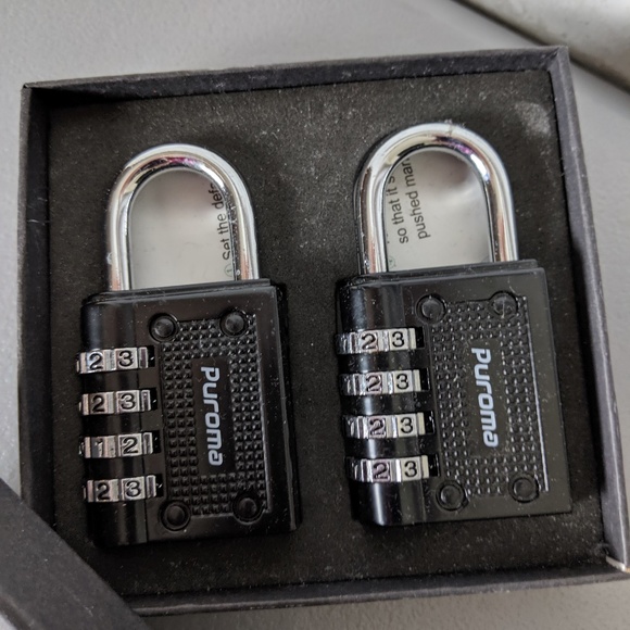 Puroma Other - Puroma 4 digit Padlocks NWT